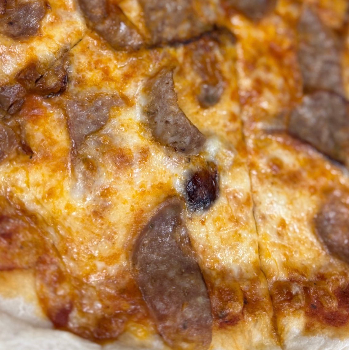 Sausage Pizza.