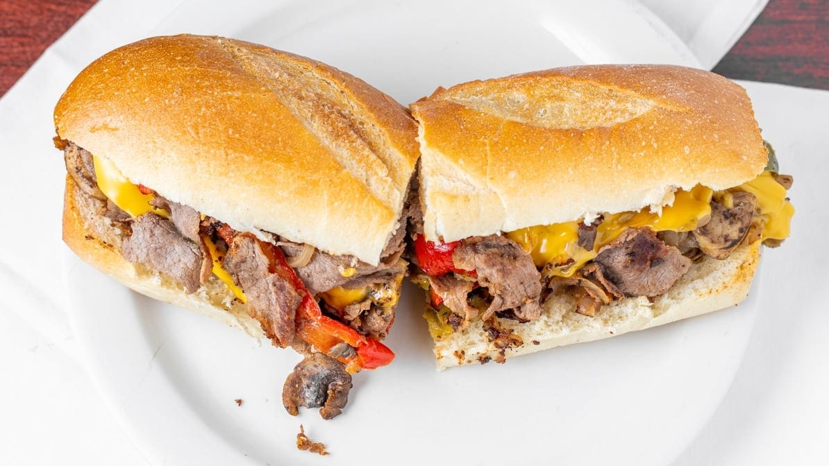 Cacciatore Cheese Steak.